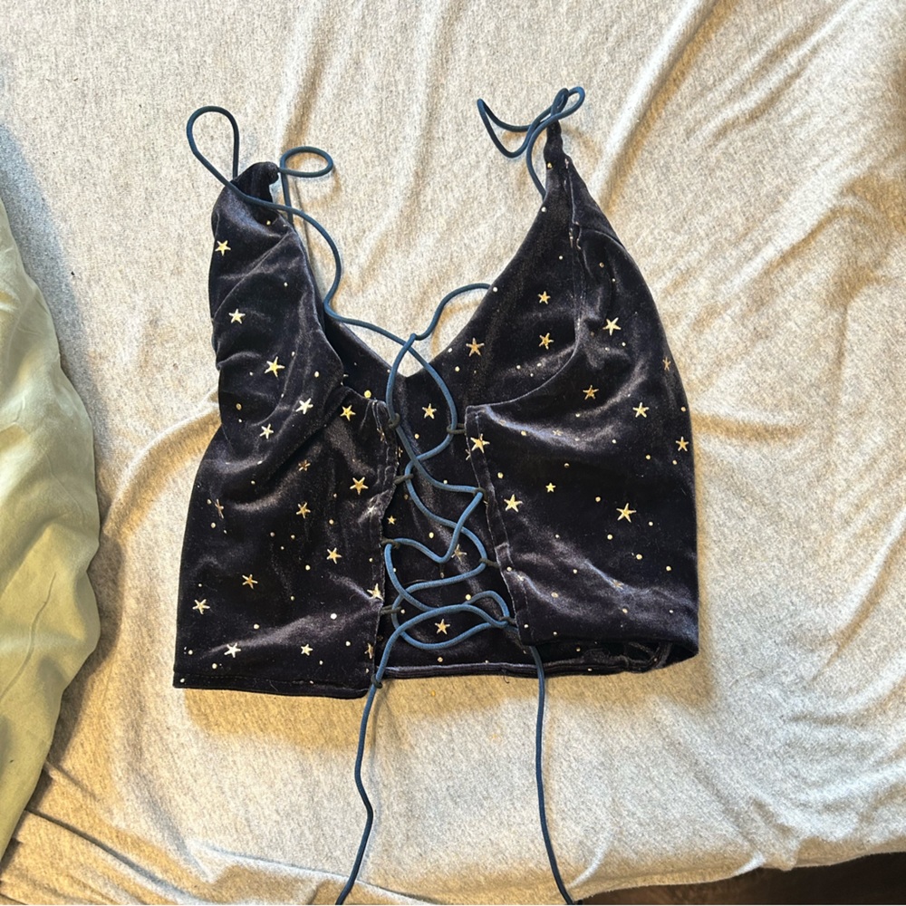 Star corset cropped cami - Picture 2 of 3